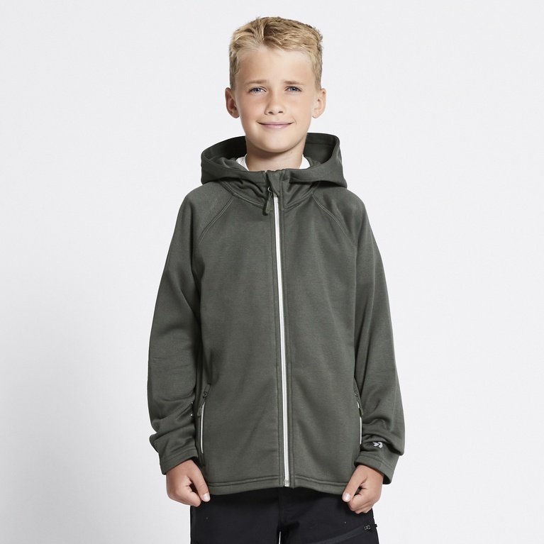 Functional hoodie "Vasared star" Army Green